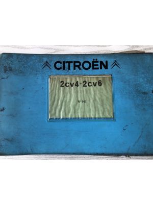 Citroen 2 CV 4,2 CV 6 onderdelenboek No 643 